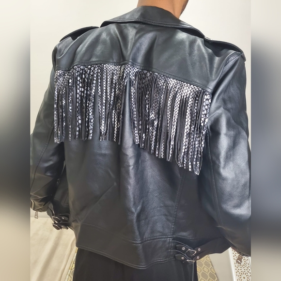 Guess faux leather jacket - Picture 3 of 4